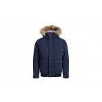 Jack And Jones Jjwinner Bomber Jacket Μπουφάν Ανδρικό (12211978 NAVY BLAZER)