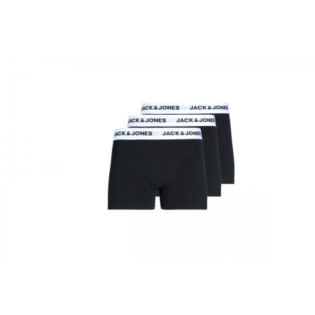 Jack And Jones Jacbasic White Wb Trunks Εσώρουχο Boxer 3-Τεμάχια 