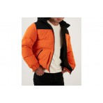 Jack And Jones Jcootto Puffer Sn Μπουφάν Ανδρικό (12214648 MANDARIN ORANGE)