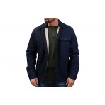 Jack And Jones Jcoben Classic Teddy Overshirt Ls Πουκάμισο Μακρυμάνικο (12215787 NAVY BLAZER)