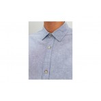 Jack And Jones Jjesummer Shirt L-S Πουκάμισο Μακρυμάνικο Ανδρικό (12220134 FADED DENIM)