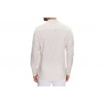 Jack And Jones Jjslub Shirt Ls Πουκάμισο Μακρυμάνικο Ανδρικό (12220481 CLOUD DANCER)