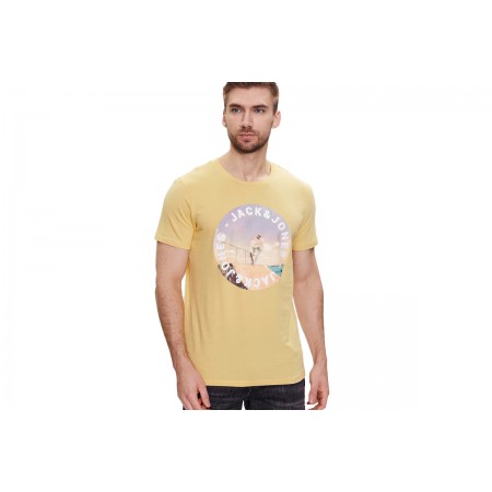 Jack And Jones Jjgem Tee Ss Crew Neck T-Shirt Ανδρικό 