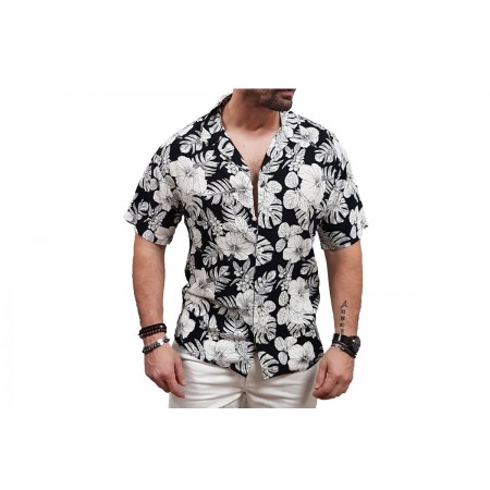 Jack And Jones Jjirwim Resort Shirt Ss Πουκάμισο Κοντομάνικο Ανδρικό 