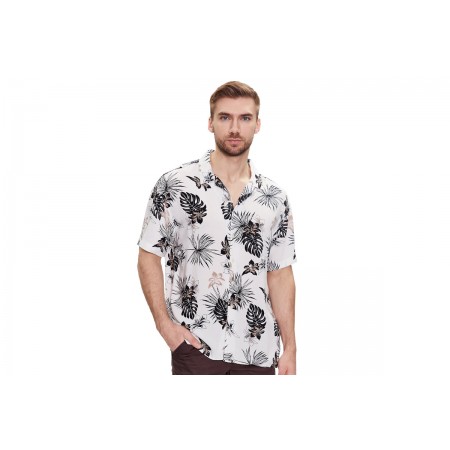 Jack And Jones Jjirwim Resort Shirt Ss Πουκάμισο Κοντομάνικο Ανδρικό 