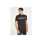 Jack And Jones Jacbasic Ss Tee And Pants Giftbox Σετ Πιτζάμας (12223560 BLACK)