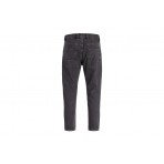 Jack And Jones Jjifrank Jjoriginal Cropped Mf 255 Παντελόνι Τζιν Ανδρικό (12223589 BLACK DENIM)