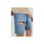 Jack And Jones Jjichris Jjoriginal Shorts Mf 083 Sn Βερμούδα Τζην Ανδρική (12223604 BLUE DENIM)