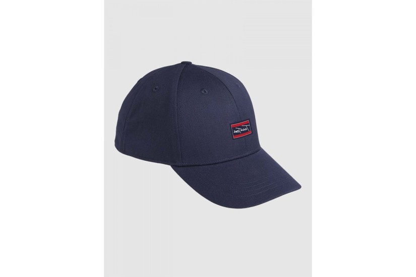 Jack And Jones Jacnate Logo Cap Ανδρικό Καπέλο Strapback Μπλε Σκούρο