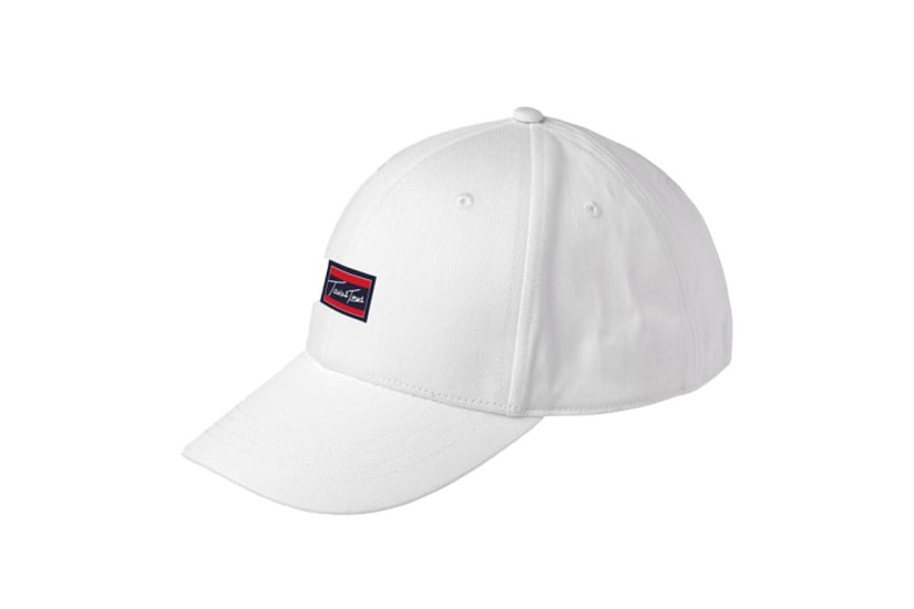 Jack And Jones Jacnate Logo Cap Ανδρικό Καπέλο Strapback Λευκό