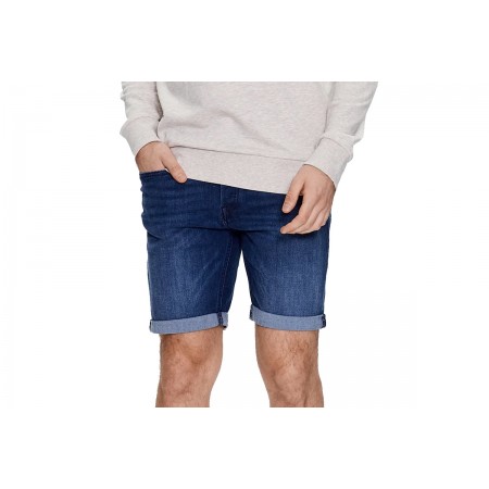 Jack And Jones Jjirick Jjoriginal Shorts Am 623 Βερμούδα Τζην Ανδρική 