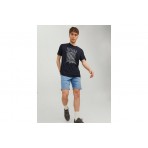 Jack And Jones Jjrick Jjoriginal Shorts Am 624 Βερμούδα Τζην Ανδρική (12225901 BLUE DENIM)