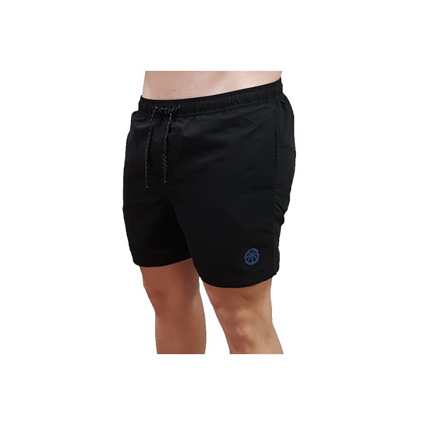 Jack And Jones Jpstfiji Jjswim Solid Sn Ly Μαγιό Σορτς Ανδρικό (12225961 BLACK)