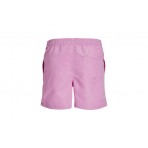 Jack And Jones Jpstfiji Jjswim Solid Sn Μαγιό Σορτς Ανδρικό (12225961 CYCLAMEN)