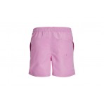 Jack And Jones Jpstfiji Jjswim Solid Sn Μαγιό Σορτς Ανδρικό (12225961 CYCLAMEN)