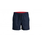 Jack And Jones Jpstfiji Jjswim Solid Sn Ly Μαγιό Σορτς Ανδρικό (12225961 NAVY BLAZER)