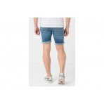 Jack And Jones Jjirick Jjfox Shorts Ge 238 Sn Βερμούδα Τζην Ανδρική (12226230 MEDIUM BLUE DENIM)