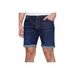 Jack And Jones Jjirick Jjfox Shorts Ge 237 Sn Βερμούδα Τζην Ανδρική (12226231 DARK BLUE DENIM)