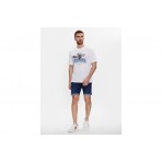 Jack And Jones Jjirick Jjfox Shorts Ge 237 Sn Βερμούδα Τζην Ανδρική (12226231 DARK BLUE DENIM)