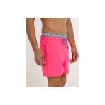 Jack And Jones Jpstfiji Jjswim Db Neon Μαγιό Σορτς Ανδρικό (12227256 KNOCKOUT PINK)