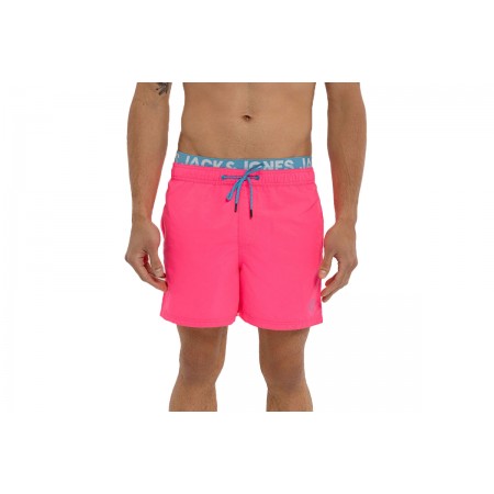 Jack And Jones Jpstfiji Jjswim Db Neon Μαγιό Σορτς Ανδρικό 