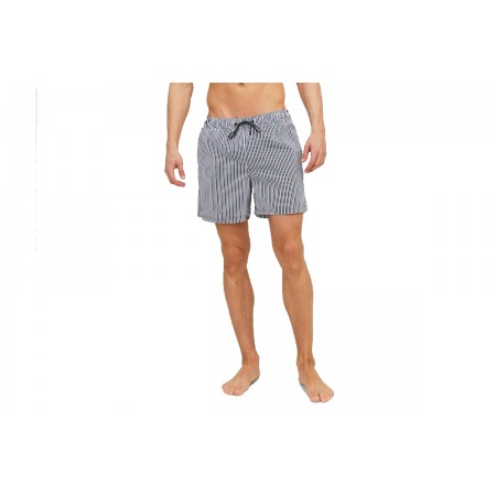 Jack And Jones Jpstfiji Jjswim Mini Stripe Ly Μαγιό Σορτς Ανδρικό 