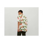 Jack And Jones Jorluke Flores Resort Shirt Ss Sn Πουκάμισο Κοντομάνικο Ανδρ (12227625 CLOUD DANCER)