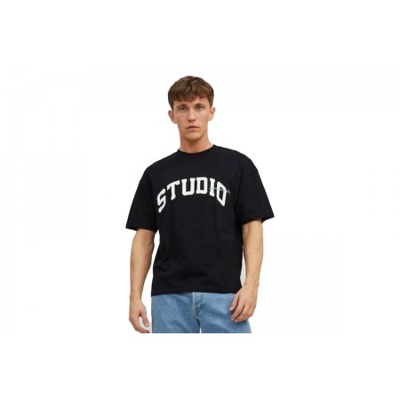 Jack And Jones Jorbrink Studio Tee Ss Crew Neck T-Shirt Ανδρικό 