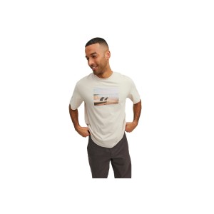 Jack And Jones Jorcopenhagen Photo Tee Ss Crew Neck Sn T-Shirt Ανδρικό (12227781 MOONBEAM)