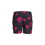 Jack And Jones Jpstfiji Jjswim Core Μαγιό Σορτς (12229714 BLACK-PINK YARRO)