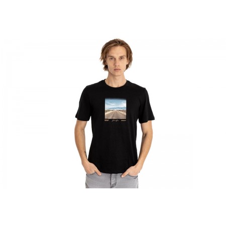 Jack And Jones Jorbooster Tee Ss Crew Neck Feb23 T-Shirt Ανδρικό 