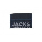 Jack And Jones Jacashford Mesh Wallet Πορτοφόλι Ανδρικό (12233480 NAVY BLAZER)