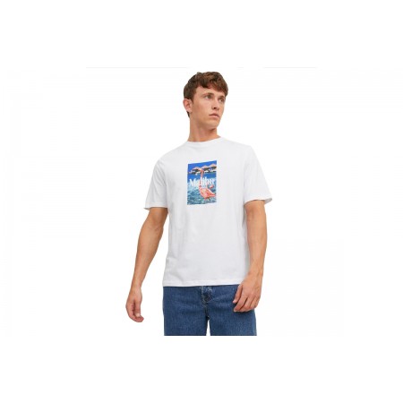 Jack And Jones Jorpalma Photo Tee Ss Crew Neck T-Shirt Ανδρική 