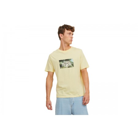 Jack And Jones Jorpalma Photo Tee Ss Crew Neck T-Shirt Ανδρικό 