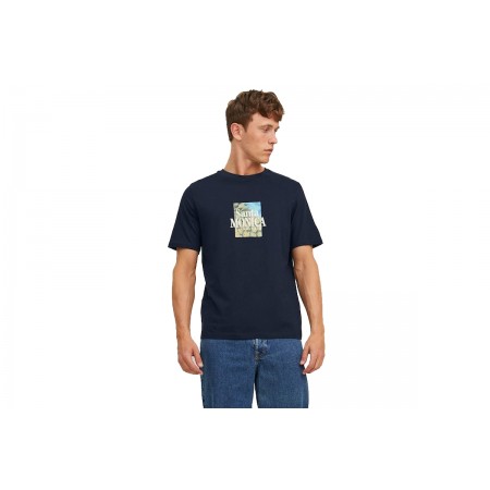 Jack And Jones Jorpalma Photo Tee Ss Crew Neck T-Shirt Ανδρικό 