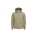 Jack & Jones Champ Ανδρικό Bomber Μπουφάν Μπεζ