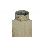 Jack & Jones Champ Ανδρικό Bomber Μπουφάν Μπεζ