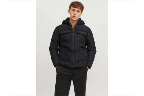 Jack And Jones Jjmason  Μπουφάν Puffer Ανδρικό (12236044 BLACK)