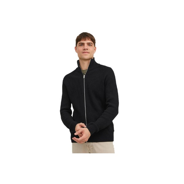 Jack And Jones Ζακέτα Πλεκτή Ανδρικ΄ή (12236310 BLACK)