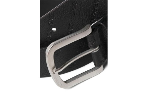Jack And Jones Jacharry Embossed Belt Noos Ζώνη Casual (12236466 BLACK)