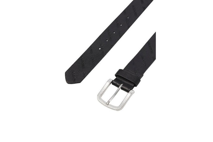 Jack And Jones Jacharry Embossed Casual Ζώνη Μαύρη