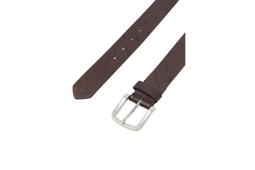 Jack And Jones Jacharry Embossed Casual Ζώνη Καφέ