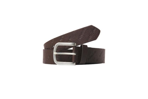 Jack And Jones Jacharry Embossed Belt Noos Ζώνη Casual (12236466 BROWN STONE)