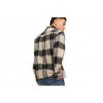 Jack And Jones Jjdarren Flannel Check Overshirt Ls Πουκάμισο Μακρυμάνικο Αν (12236958 MOONBEAM)