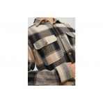 Jack And Jones Jjdarren Flannel Check Overshirt Ls Πουκάμισο Μακρυμάνικο Αν (12236958 MOONBEAM)