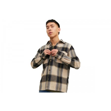 Jack And Jones Jjdarren Flannel Check Overshirt Ls Πουκάμισο Μακρυμάνικο Αν 