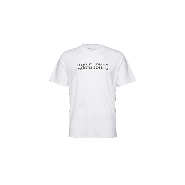 Jack And Jones Jprboabooster Tee Apr23 T-Shirt Ανδρικό (12238924 BRIGHT WHITE)