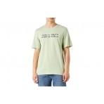 Jack And Jones Jprboabooster Tee Apr23 T-Shirt Ανδρικό (12238924 CELADON GREEN)