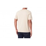 Jack And Jones Jprboabooster Tee Apr23 T-Shirt Ανδρικό (12238924 WHITE PEPPER)