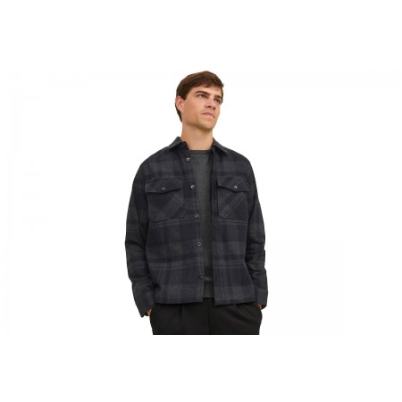 Jack And Jones Jprroy Check Overshirt L-S Sn Πουκάμισο Μακρυμάνικο Ανδρικό 